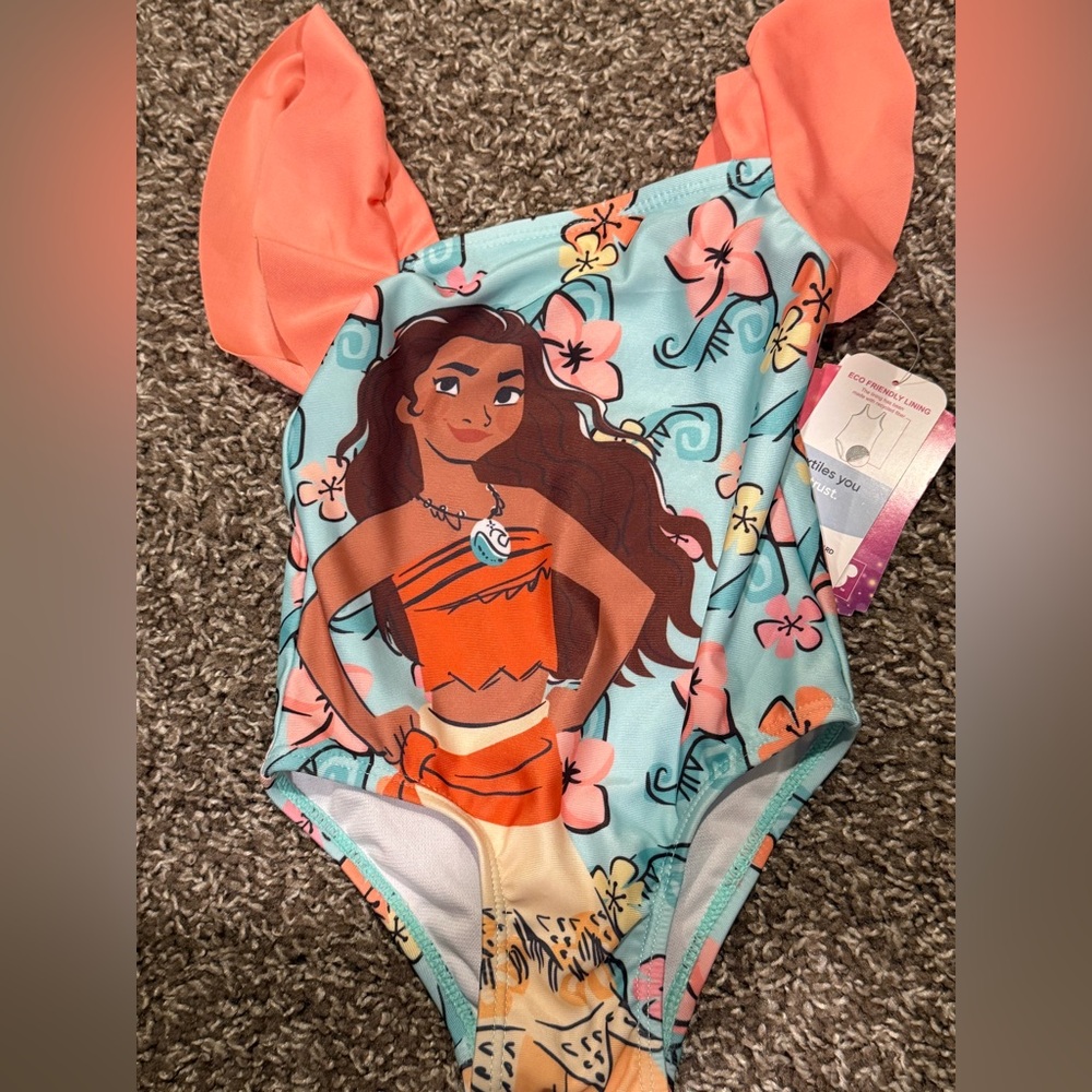 🍦Disney Moana Kids Swim One Piece